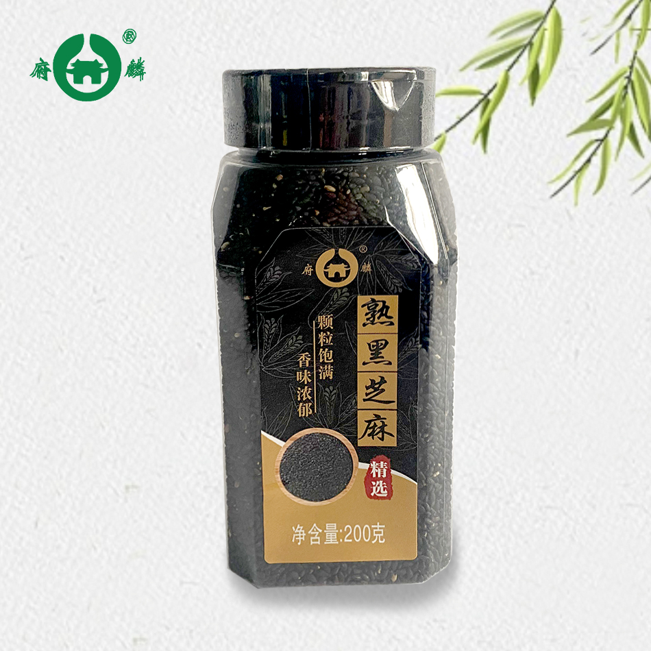 熟黑芝麻 -200克